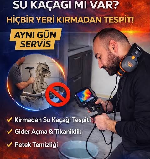 Kameralı su kaçağı Bulma Servisi Silivri | Onarım Garantili